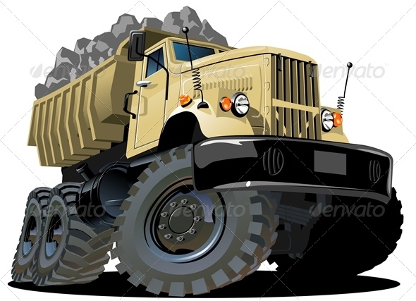 Dump Truck Animasi » Maydesk.com